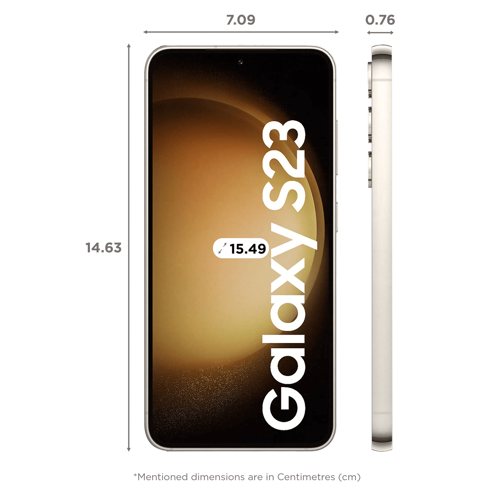 Buy SAMSUNG Galaxy S23 5G (8GB RAM, 128GB, White) Online - Croma
